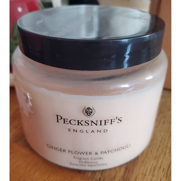Pecksniff's Other - Pecksniff's England Ginger Flower & Patchouli fragrant candle new unused